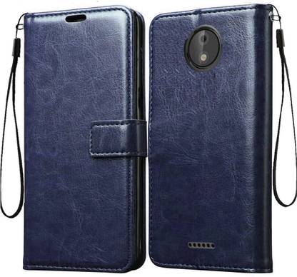 TINGTONG Flip Cover for Motorola Moto C Plus