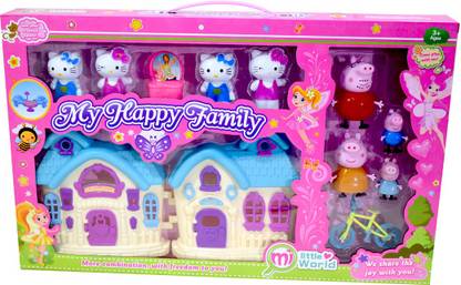TRYTOKART My Happy Family Doll House For Kids Fun