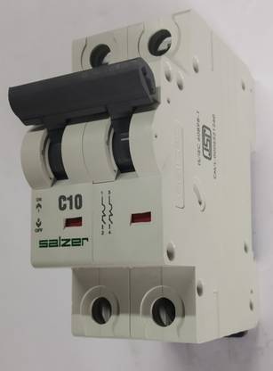Salzer MCB 2 POLE 10 AMP MXDPC100 MCB