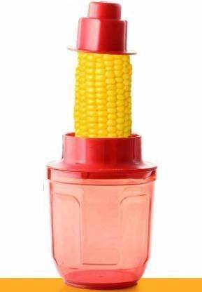 RAJ Plastic 2 in 1 Hand Juicer with Corn Cutter with Unbreakable Material | Plastic Hand Juicer & Corn Cutter | Hand Juicer