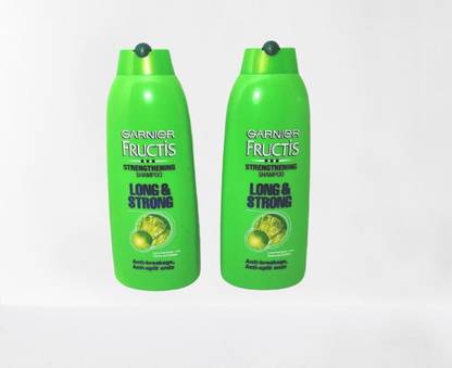 GARNIER FRUCTIS LONG & STRONG SHAMPOO (PACK OF 2)