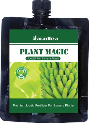 aaradhya Organic Banana plant magic fertilizer for Banana plants increase Fruit size and plant growth Fertilizer