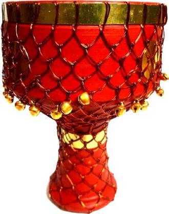 Turtulsgroup Desi hookah Red Chilam Red Ceramic Surahi