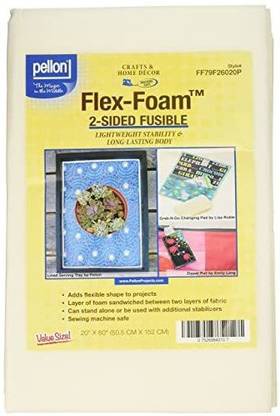 Pellon Flex-Foam Stabilizer, 20" X 60", White