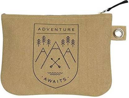 Danicstudio Danica Studio Adventure Awaits Large Zip Pouch