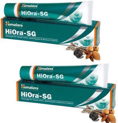 HIMALAYA Heals mouth ulcers, Relieves teething pain & Denture irritation ( PACK OF 2 )