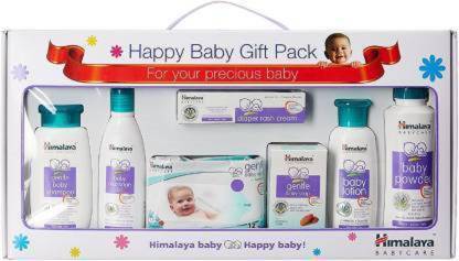 HIMALAYA Happy Baby Gift Pack Mini basket (Set Of 9)