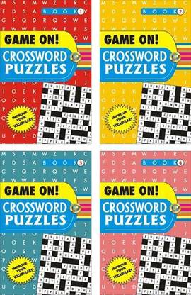 Crossword Puzzles( Set of 4 Books)