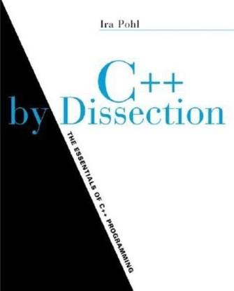 C++ By Dissection