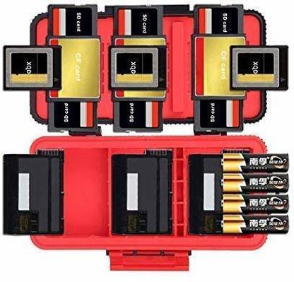 Hiffin D950 Battery Memory Card Protective Protector Case Box for SD CF XQD Memory Card Camera Battery AA Battery  Camera Bag