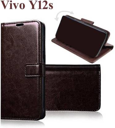 Manobal Flip Cover for Vivo Y20, Vivo Y20i, Vivo Y20A, Vivo Y20G, Vivo Y20T, Vivo Y12s, Vivo Y12G