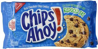 Nabisco Chips Ahoy Reduced Fat Chocolate Chip Cookies , 368g Cookies Biscuit