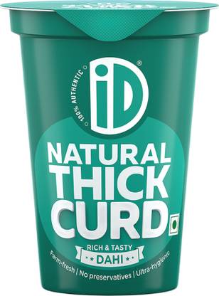 iD Creamy Thick Plain Curd