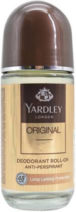 Yardley London Original Anti-Perspirant Deodorant Roll-On Deodorant Gel - For Men & Women
