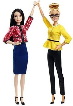 BARBIE President & Vice President Dolls 2 Pack