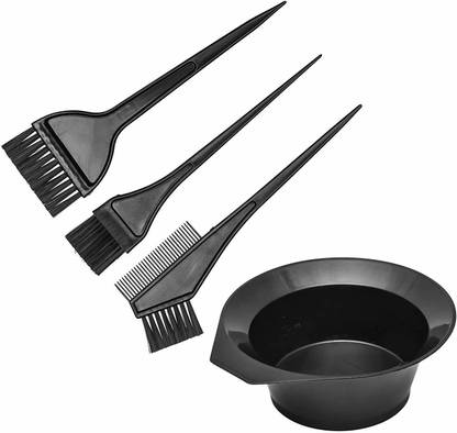 SIYAA 250 ml Black Hairdye Mixing Bowl