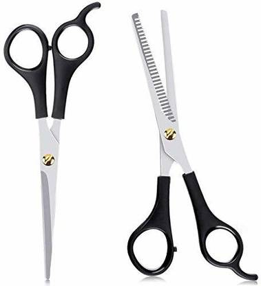 VISYA BEAUTY Steel Hair Cutting & Thinning Scissor for Men Women Professional Salon Barber Hairdressing Styling Tool Kit Scissors