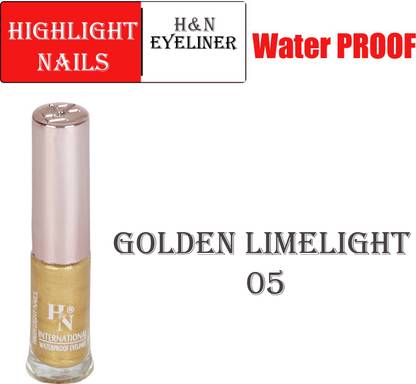 HnN LIQUID EYELINER Shade 05 Golden Limelight 07ml 7 ml