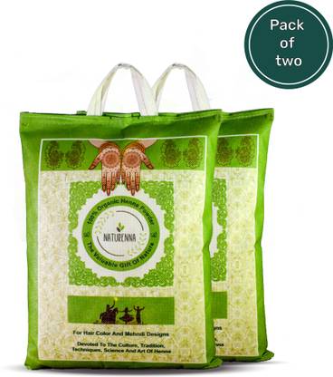 Naturenna 100% Natural Henna Powder (Triple Filtered/Cloth Filtered)