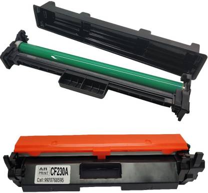 AR PRINT For 30A/CF230A And 32A/CF232A Toner Cartridge Drum Unit For HP Laserjet Pro M203,M203d,M203dn,M203dw,M227,M227s,M227d,M227fdn,M227fdw,M227sdn MFP (30A With chip + 32A With chip) Black Ink Toner