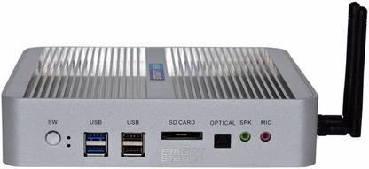 SMART STATION Smart 9550 i5 7360U Mini Pc with 4GB RAM, 500GB Storage - Linux, intel, Intel Core i5, 4 GB DDR4 SDRAM, 500 GB ESATA Mini PC