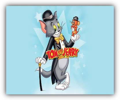SKY DOT legends tom and jerry magician cartoons Mousepad