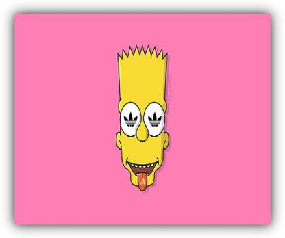 SKY DOT the simpsons minimalism figure language Mousepad