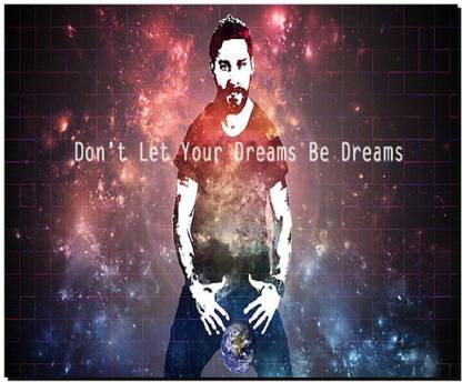 SKY DOT actor shia labeouf motivational memes Mousepad