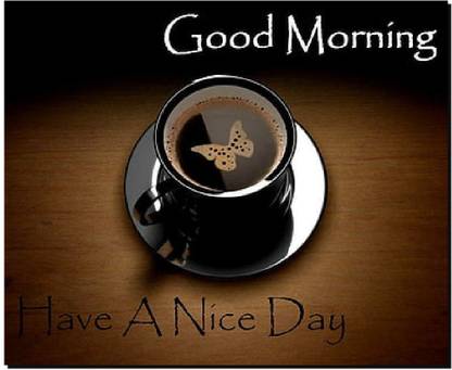 SKY DOT good morning have a nice day wishes quotes Non Slip Base Mousepad