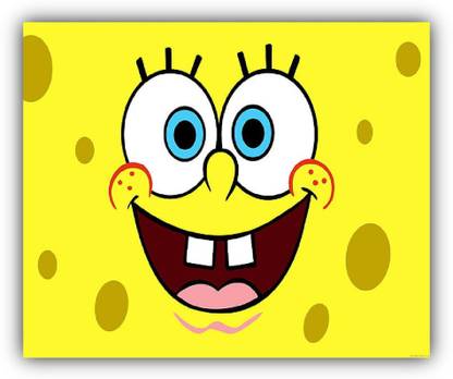 SKY DOT spongebob smiling spongebob squarepants Non Slip Base Mousepad
