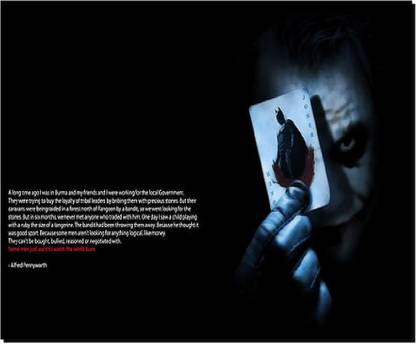 SKY DOT batman quote heath ledger the dark knight Non Slip Base Mousepad