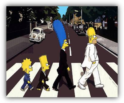 SKY DOT the simpsons lisa simpson bart simpson marge simpson Mousepad