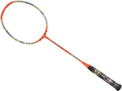 apacs Z Vanguard II - Badminton Racket (Compact Frame (4U) Unstrung Orange Unstrung Badminton Racquet