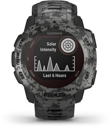 GARMIN Instinct Solar – Camo Edition Smartwatch