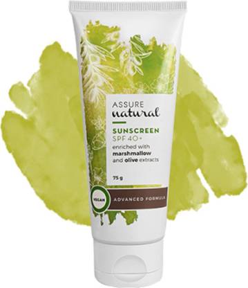 ASSURE Sunscreen - SPF 50 PA+ NATURAL SUNSCREEN SPF 40+ pack of 01