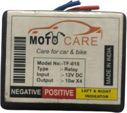 MOTO CARE Front, Rear Flasher Indicator Light for Universal For Bike R15, Classic Desert Storm, Pulsar 200NS, Ninja 250, GT650R, Pulsar 135 LS DTS-i, Activa, Duke RC 190, Duke 190, Apache RTR 180