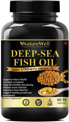 Naturewell Deep Sea Fish Oil 2500mg (Omega 3 Fish Oil)Premium