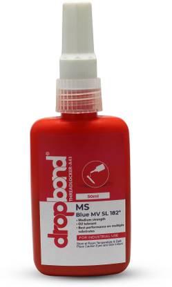 drop bond Threadlocker A43 Medium Strength, Oil resistant, Medium Viscosity in blue colour Adhesive