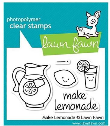 Lawn Fawn Clear Stamps - Make Lemonade (LF395)