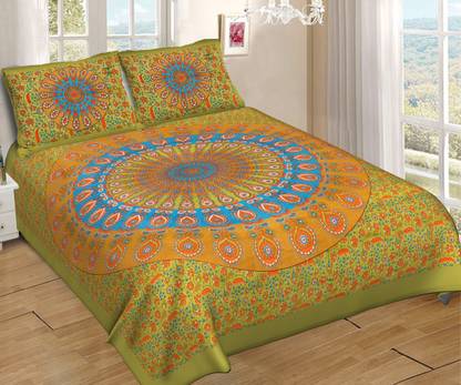 RXZ 2020 TC Cotton King Printed Flat Bedsheet