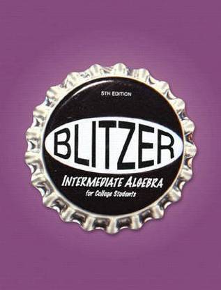 Intermediate Algebra for College Students