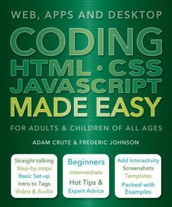 Coding HTML CSS JavaScript Made Easy
