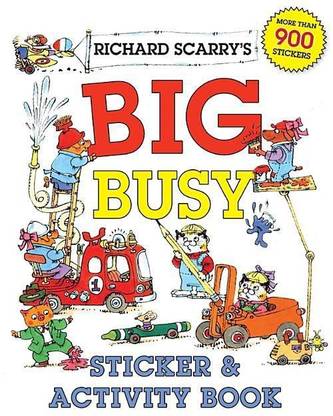 Richard Scarry's Big Busy Sticker & Activity Book