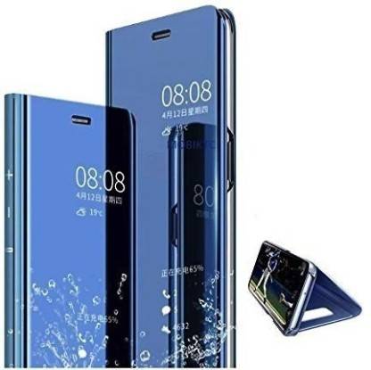 RUPELIK Flip Cover for mirror s-view (sensor not working) stand flip cover for Samsung Galaxy A71