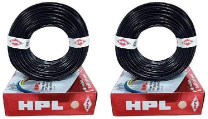 HPL PVC 1.5 sq/mm Black 100 m Wire