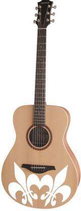 CVANU Abstract Logo Musical Instument Guitar Sticker Decal_IC201(Black) Guitar Sticker