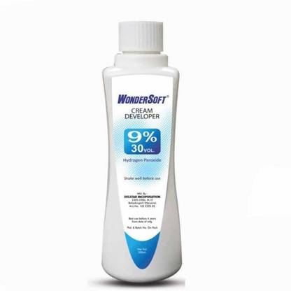 Wondersoft Cream Developer 30 Volume (9%) Hydrogen Peroxide Color Liquid
