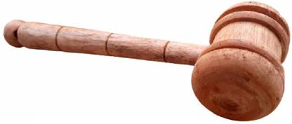 HARISWARUP 5080 Mini Wooden Breakable Heart Hammers for Chocolate, Pinata Cake (Wooden Hammer) Mallet