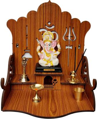 Teakwood Engineered Wood Home Temple
