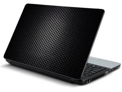 Advik Arts black net Vinyl Laptop Decal 15.6